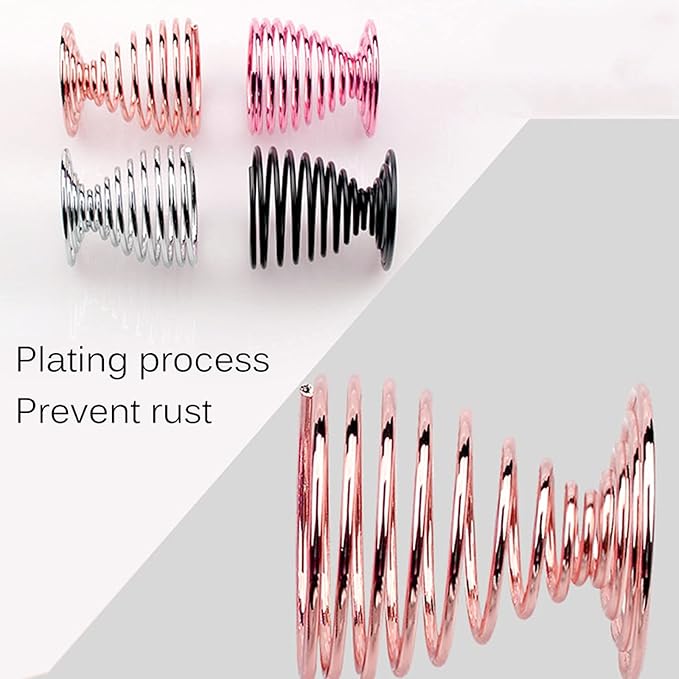 2Pack Makeup Sponge Drying Stand, Beauty Sponge Blender Holder(Rose Gold)