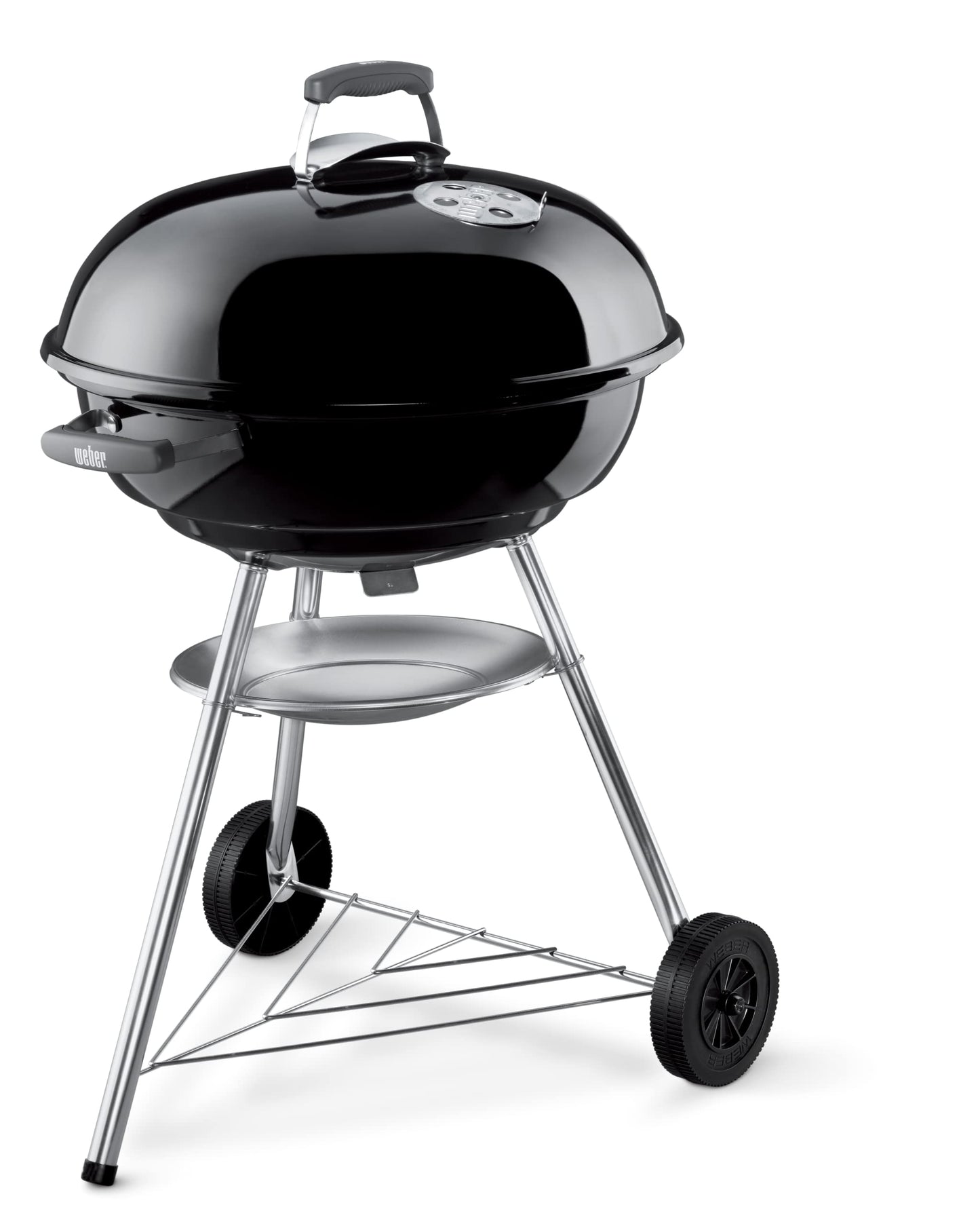 Weber Jumbo Joe Premium Charcoal Grill, 22âInch, Black â Portable Outdoor BBQ Grill with Durable Plated Steel Grates, PorcelainâEnameled Bowl & Precision Airflow Control