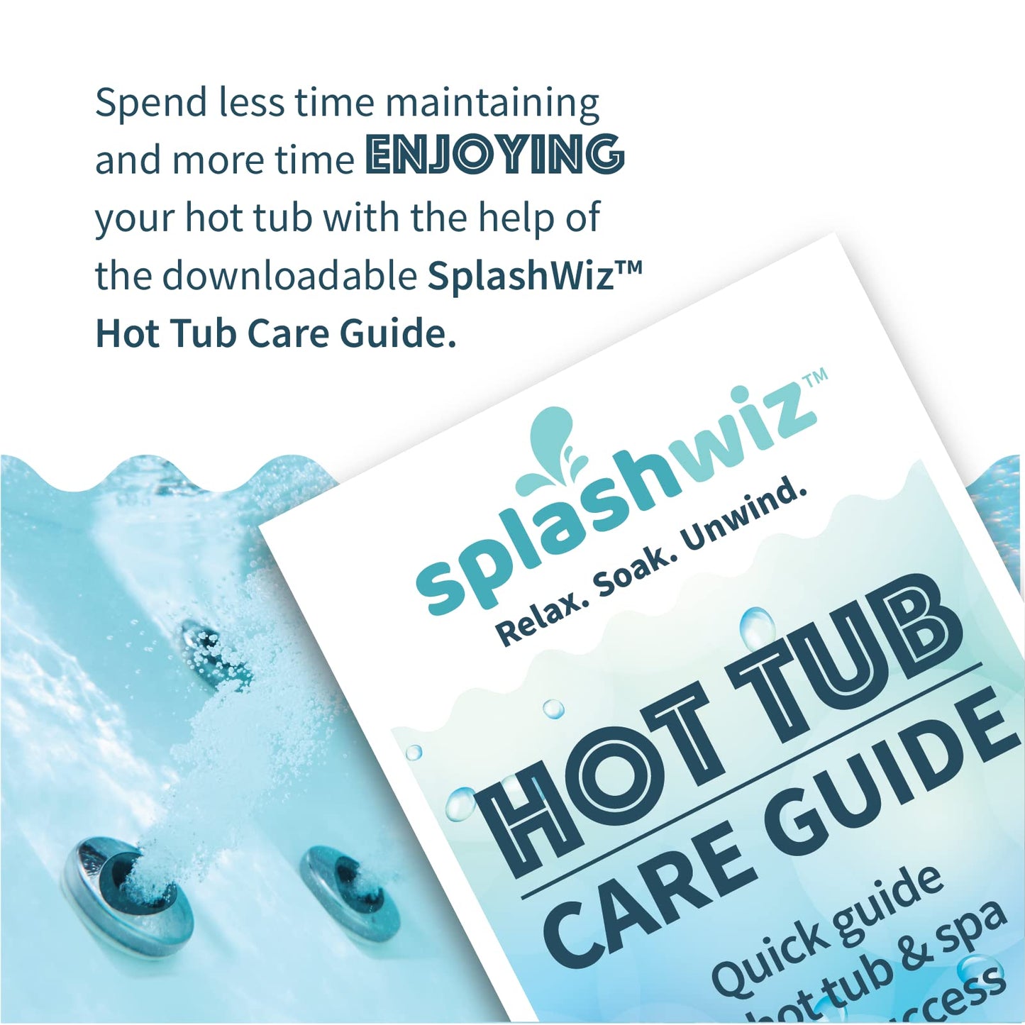 ProTeam Spa pH Increaser for Hot Tub - pH Up Hot Tub pH Increaser - with SplashWiz Hot Tub Chemicals Care Guide e-Book - Made in USA (1 lb)