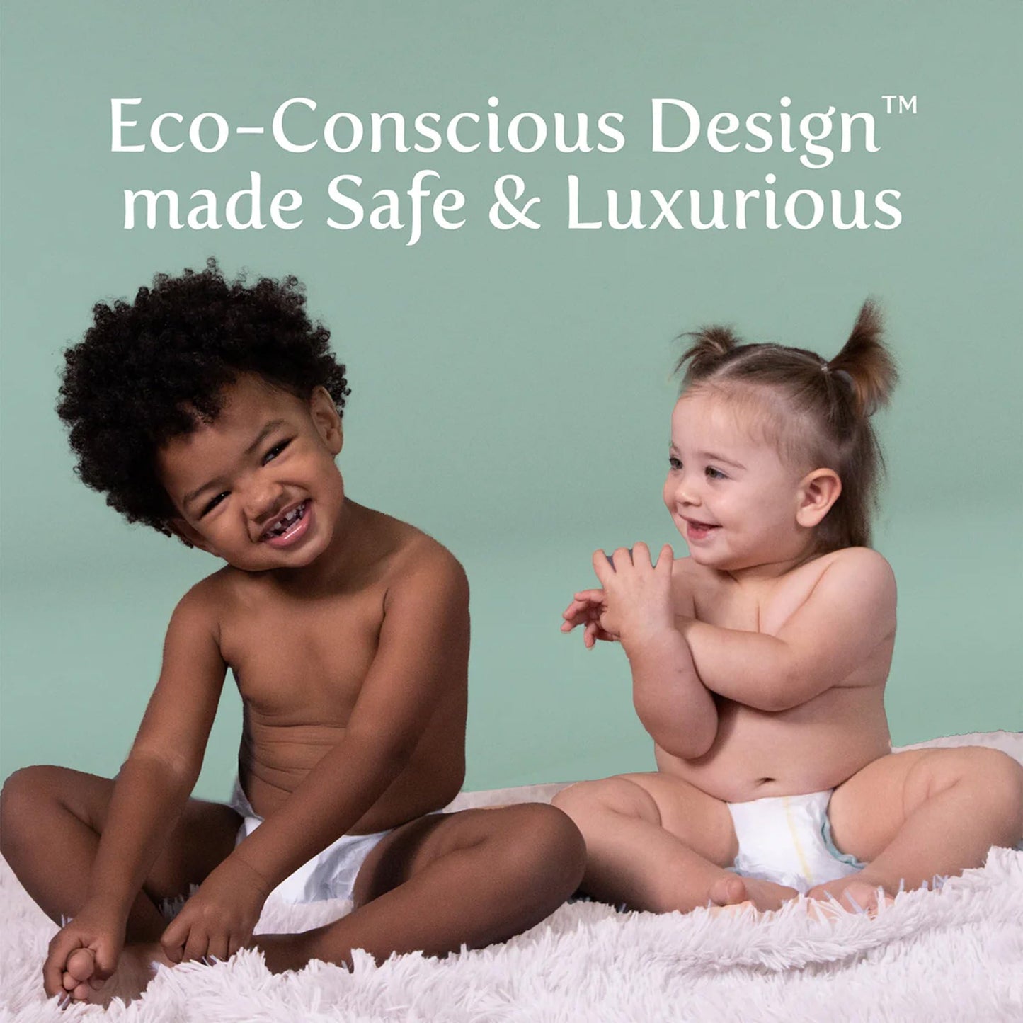 Earth & Eden Sensitive Baby Diapers, Size 5 (172 Count) - Eco-Conscious & Hypoallergenic Diapers - No Harsh Chemicals - Comfortable and Gentle on Skin - Dermatologically Approved