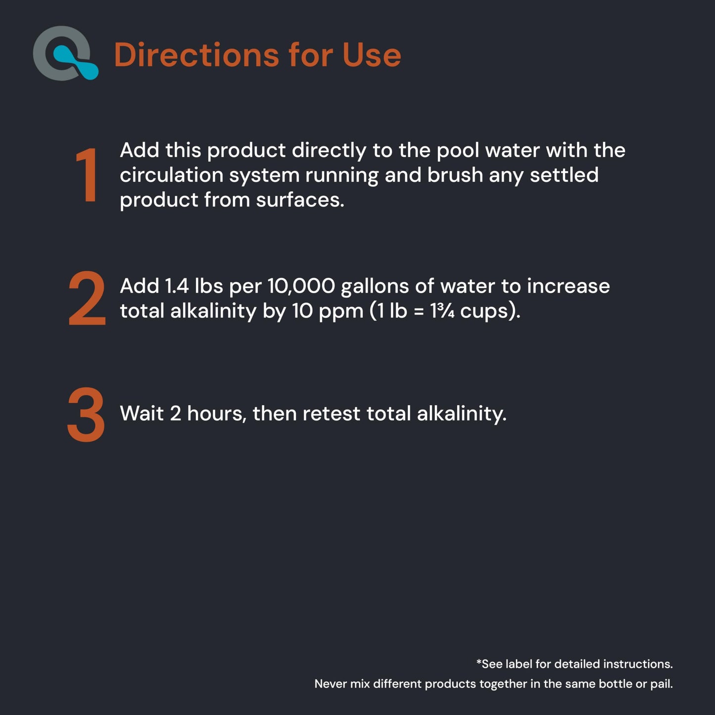 MAV AquaDoc Pool Alkalinity Increaser - 5lb - Sodium Bicarbonate Alkalinity Increaser for Swimming Pools - pH Increaser - Pool Chemicals Made in USA