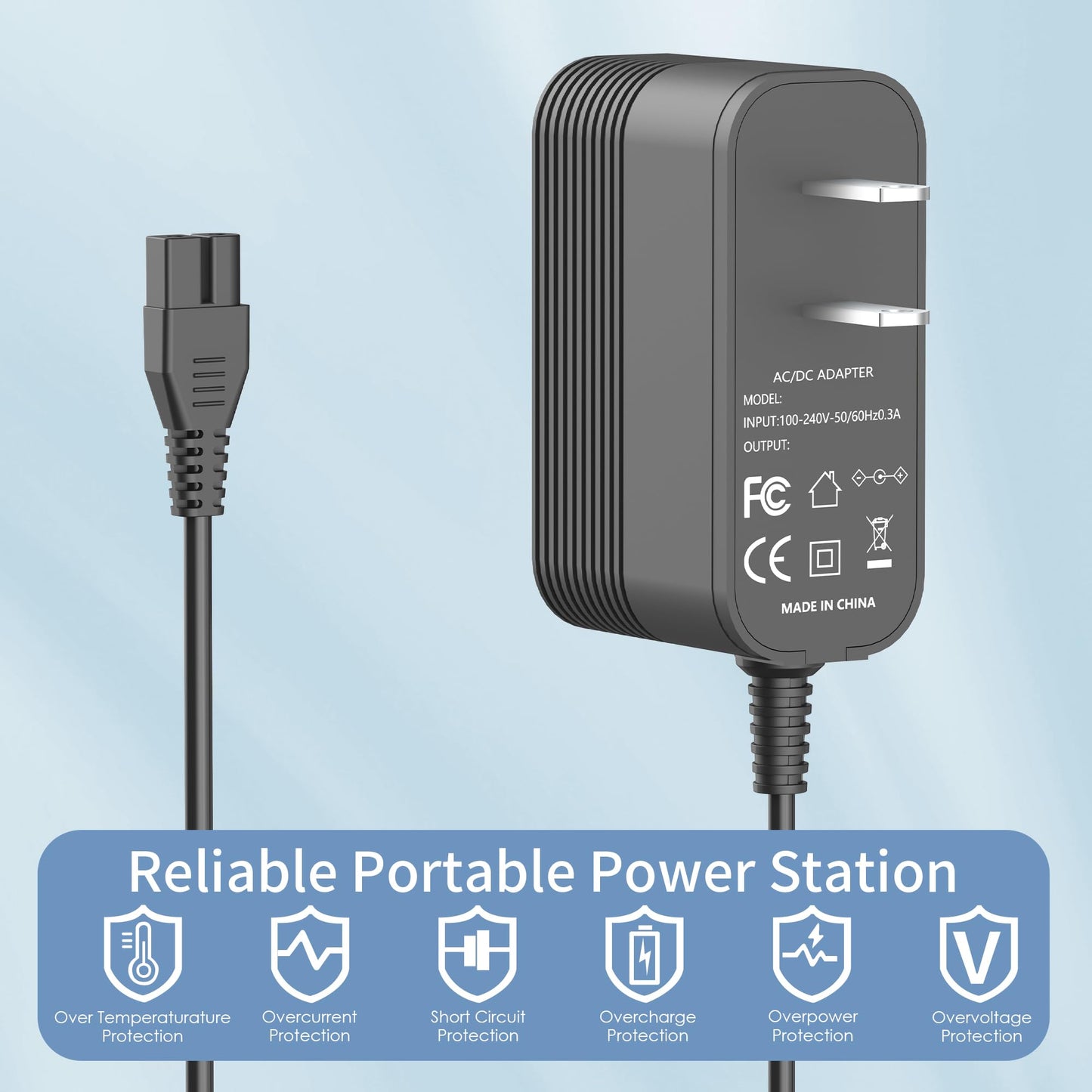 16.8V Power Charger for Aiper Scuba S1 Robotic Pool Cleaner Compatible with Aiper Scuba S1 E1 14.4V Battery Robotic Pool Vacuum Cleaner Charger