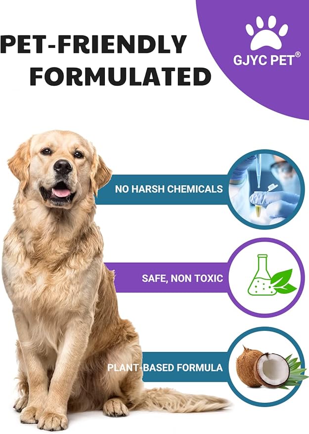 Magic Brush Paw Cleaner for Dogs & Cats, No-Rinse Foaming Pet Foot Washer with Built-in Scrubber Brush for Dirty, Muddy Paws – Suitable for Small, Medium & Large Dogs, Puppies, Kittens (5 fl oz)