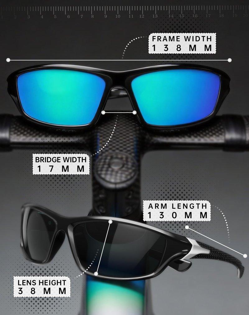 KALIYADI 3 Pack Polarized Sunglasses-Men Sports Sun-glasses: Mens Sunglasses UV Protection for Fishing Driving Cycling