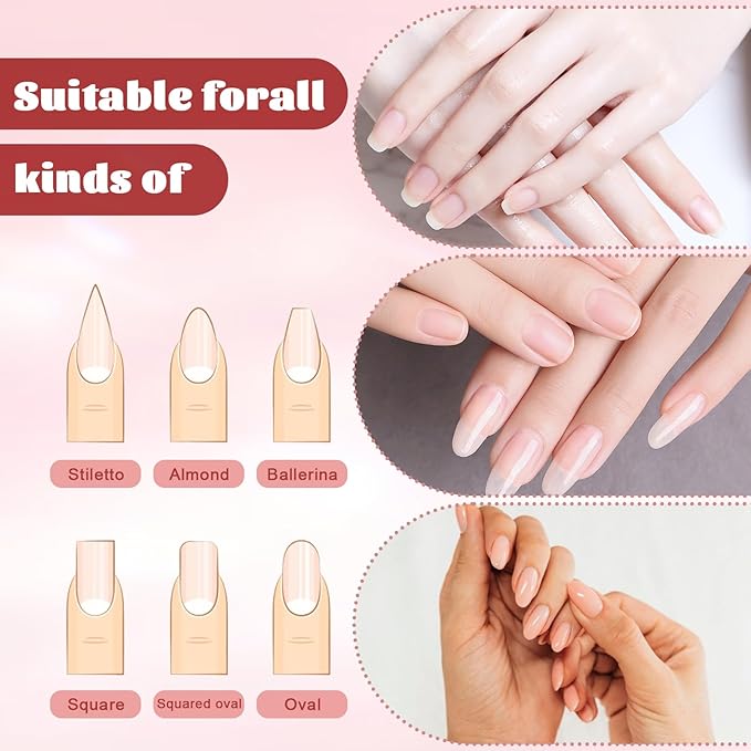 24Pcs Glass Nail File with Case, Double Sided Finger Nail Files Crystal Professional Fingernail Files Set Manicure Women Care for Natural, Pedicure, Artificial, Fake Nails