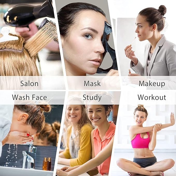 Ondder Hair Clips for Styling and Coloring - Butterfly Clamps, Claw Clips, Hair Accessories for Professionals and Women