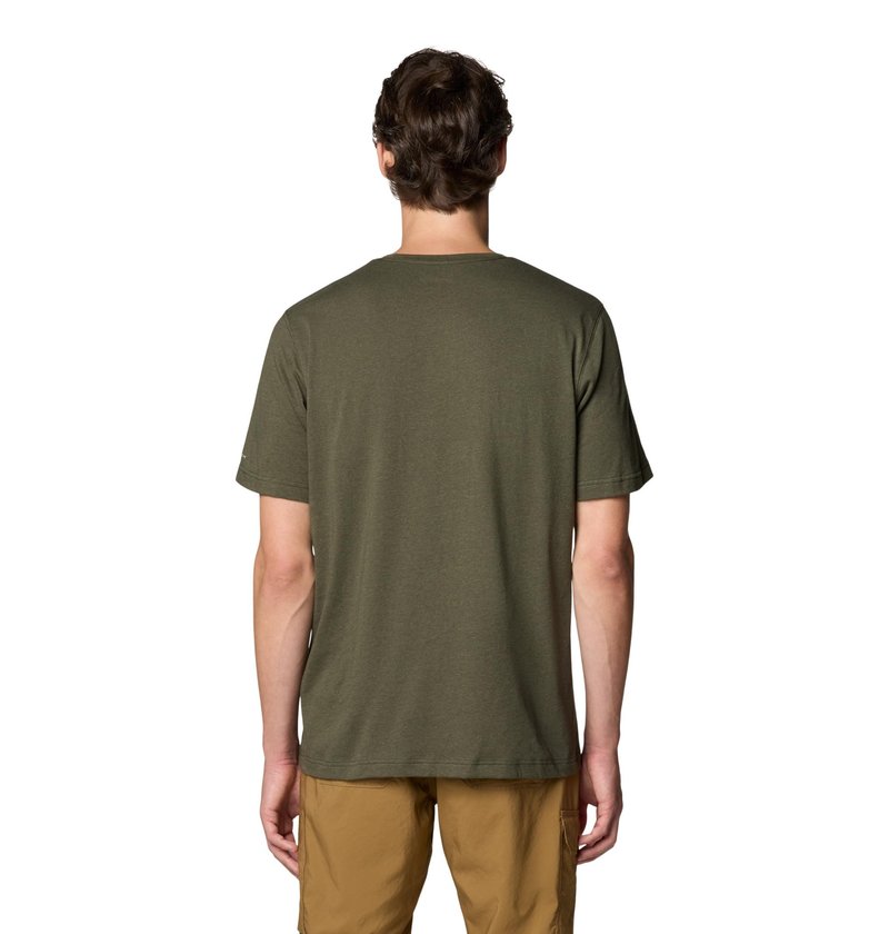 Columbia Mens Thistletown Hills Short Sleeve T-Shirt, Greenscape Heather, X-Large Tall