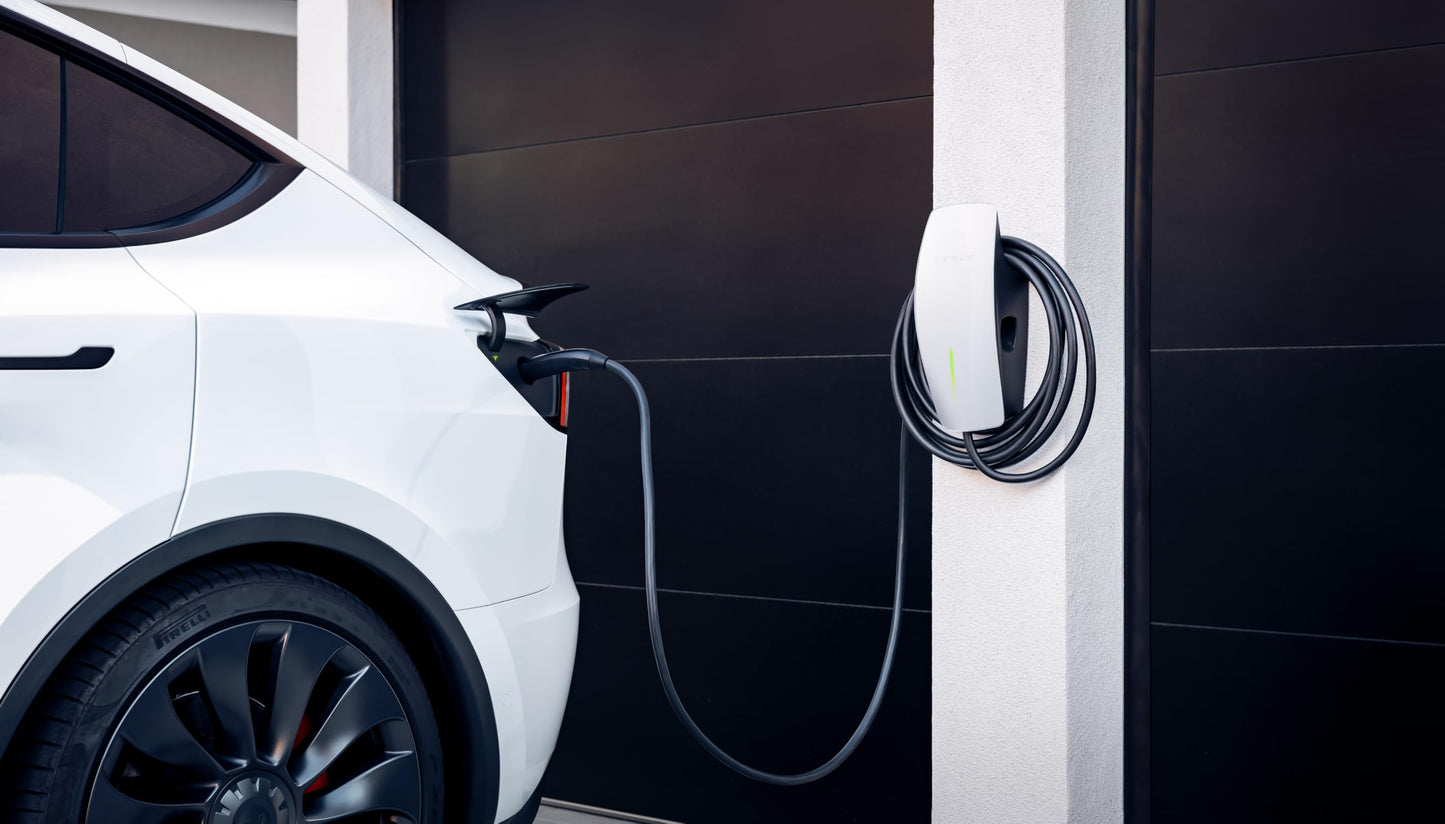 Tesla Wall Connector - Home Electric Vehicle (EV) Charger, NACS - Level 2 - up to 48A - UL Certified, Enery Star Partner