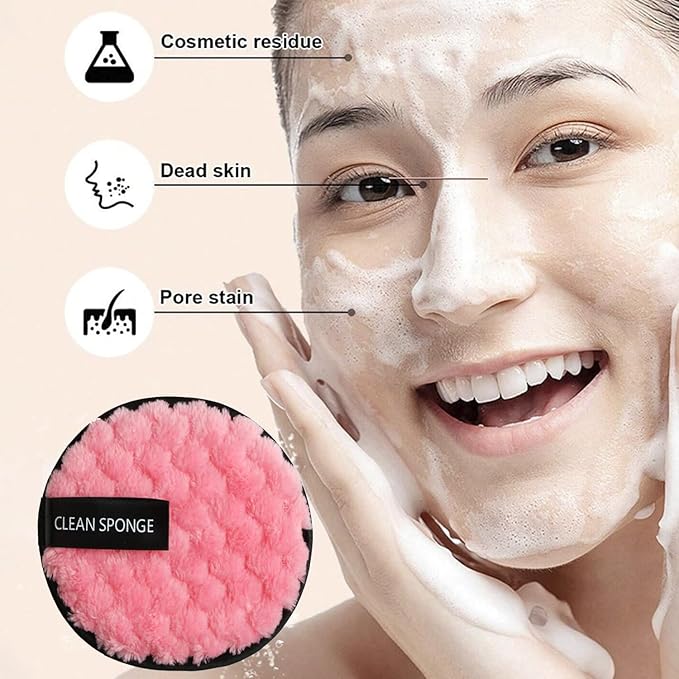 suniya Skincare Face Wash Spa Headband and Wristband Set Makeup Sponges Set Face Soft Triangle Makeup Puff Sponge Pieces Powder Puff Women and Teen Girl Gifts Trendy Stuff Ã¯Â¼ÂBrownÃ¯Â¼Â
