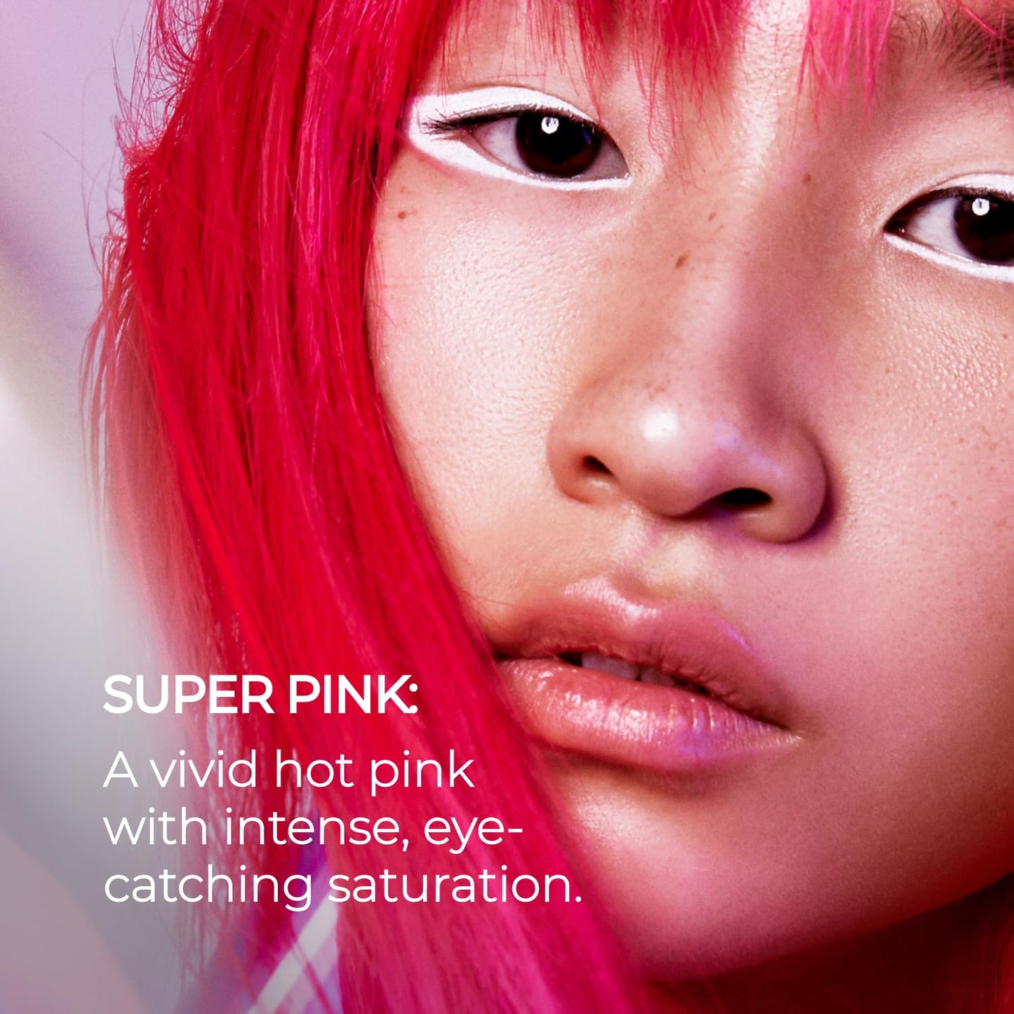 XMONDO Hair Color Super Pink Hair Healing Semi Permanent Color | Vegan Formula with Hyaluronic Acid to Retain Moisture, and Bond Boosting Technology, 8 Fl Oz