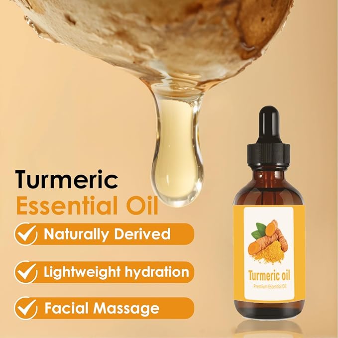Turmeric Wash and Care Kit – Turmeric Face Wash with Brush, Exfoliating Facial Pads, Turmeric Oil and Cleansing Soap Bars– Jabon de Curcuma, Natural Skincare for Face & Body (4PC Set, Count, 4)