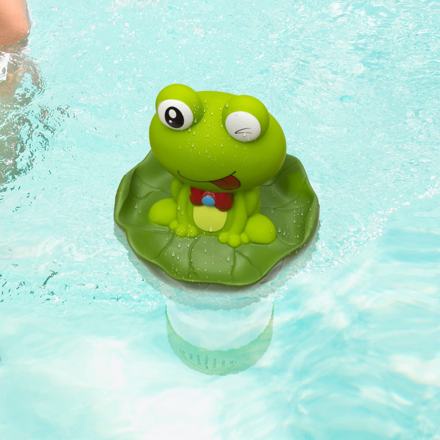 Doli Yearning Pool Chlorine Tablet Floater Floating Pool Chlorine Floater Fits 3' Tablets Frog