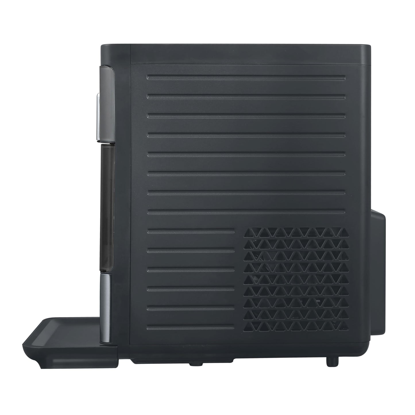 Frigidaire Gallery, 33 Lbs. Countertop Ice Maker, Nugget Shaped Ice, Stainless Steel Trim (Black)