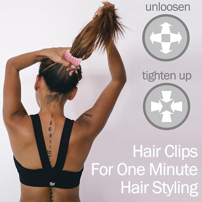 Hair Accessories for Women Hair Bun Maker Ponytail Holders for Thick Thin Hair 7pcs