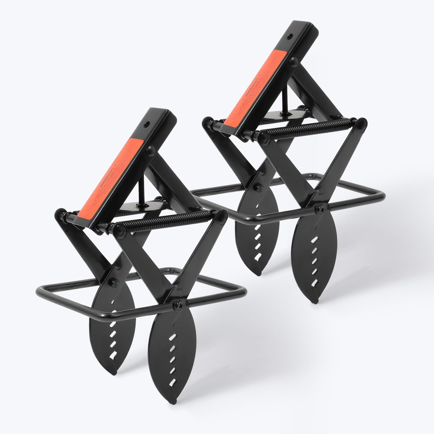 Mole Traps that Kill Best, 2 Pack Scissor Mole Trap, Sleek Black Stainless Steel Finish