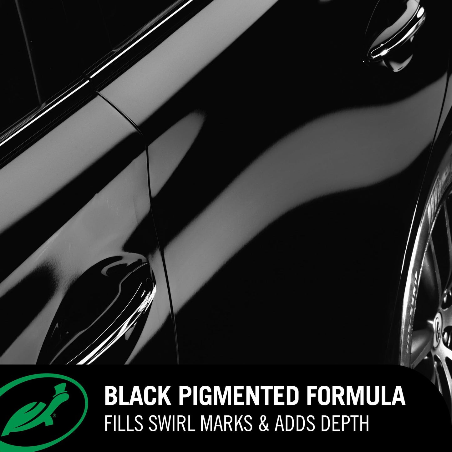 Turtle Wax Hybrid Solutions Ceramic Acrylic Black Car Wax Spray, Restores Apperance of Black Car Paint, Ceramic Coating Protection, Extreme Water Beading, High Gloss Shine, 16 oz (Pack of 1)