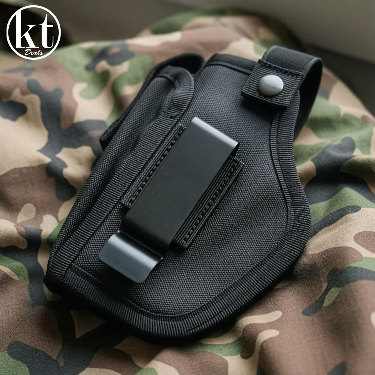 Universal Gun Holster for Men & Women, IWB/OWB Waist Belt Pistol Holster Fits for Taurus Glock Sig M&P 380 9mm Gun Holsters for Concealed Carry Handgun Right/Left Hand Draw with Mag Holder