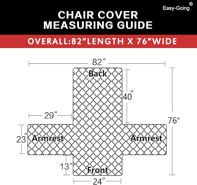 Easy-Going Chair Sofa Slipcover Reversible Sofa Cover Water Resistant Couch Cover Furniture Protector Cover with Elastic Straps for Pets Kids Children Dog Cat (Chair, Chocolate/Beige)