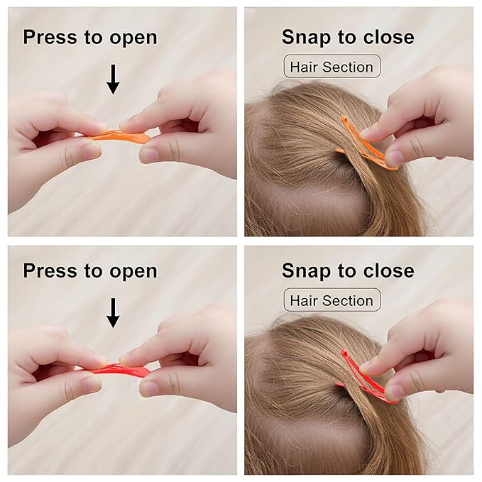 Baby Barrettes Hair Clips: 1.2 inch (3cm) Small Mini Snap for Toddler Little Girls Kids 150pcs (30 colors)