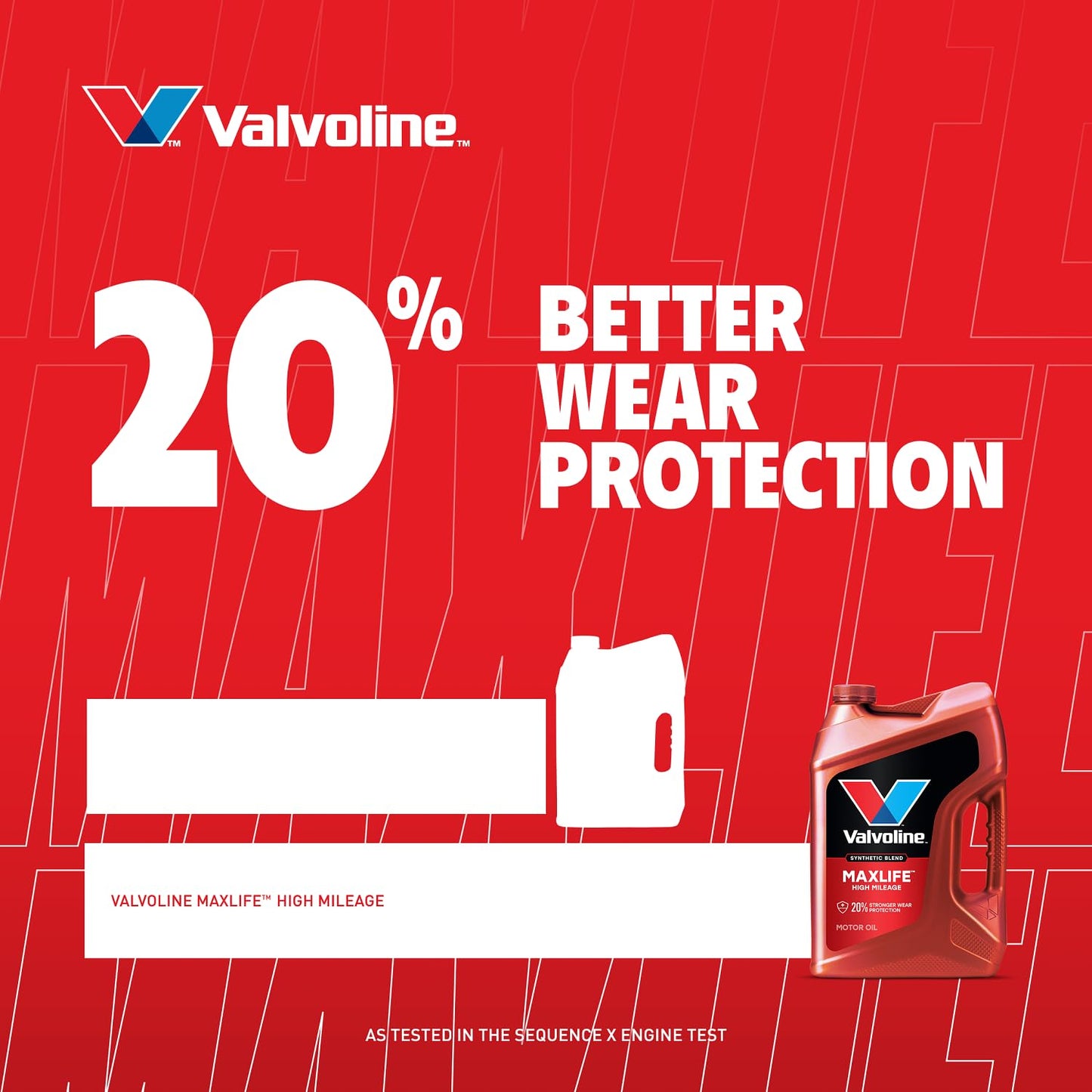Valvoline MaxLife High Mileage 5W-30 Synthetic Blend Motor Oil 5 Quart