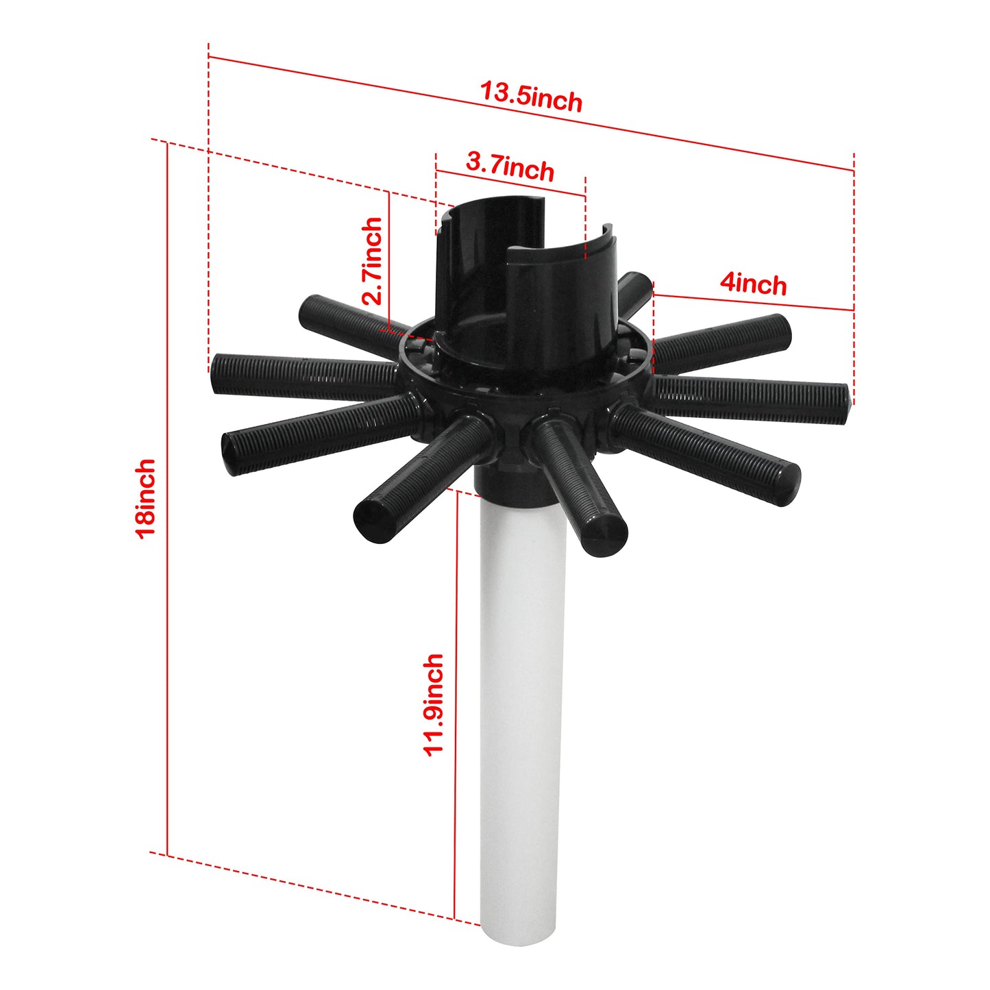 TIROAR SX164DA Lateral Assembly with Center Pipe Compatible with Hayward Pro Series Sand Filter Models S164T, S166T