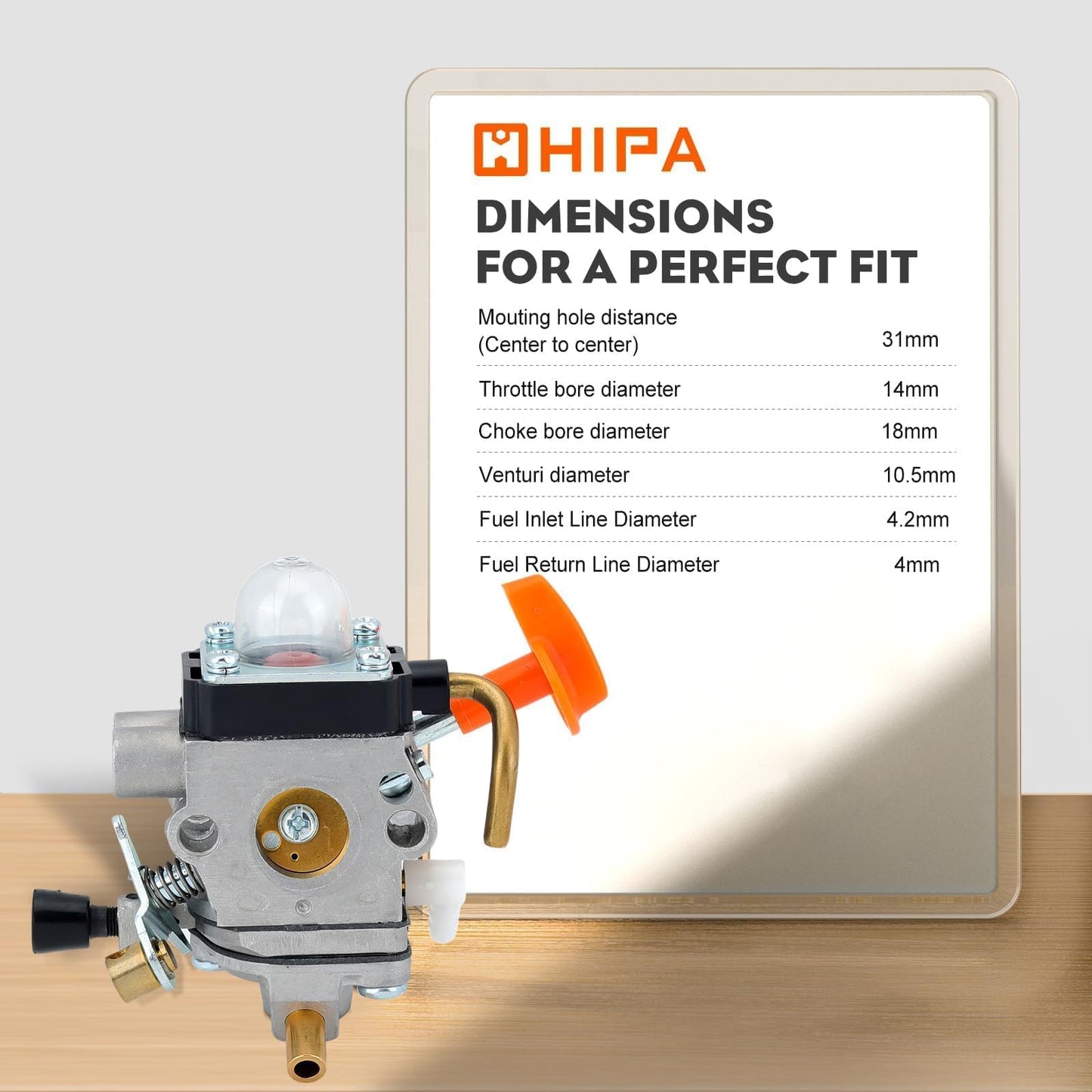 Hipa FS90R Carburetor for STIHL FS90 HT101 FS110R FS90 KM110R FS100RX KM90R FS110 FS 90R HT 101 FS 110 FS 110R FC90 HT131 HL100K HL100 FS100 HT100 FS87 HL90 Trimmer C1Q-S174