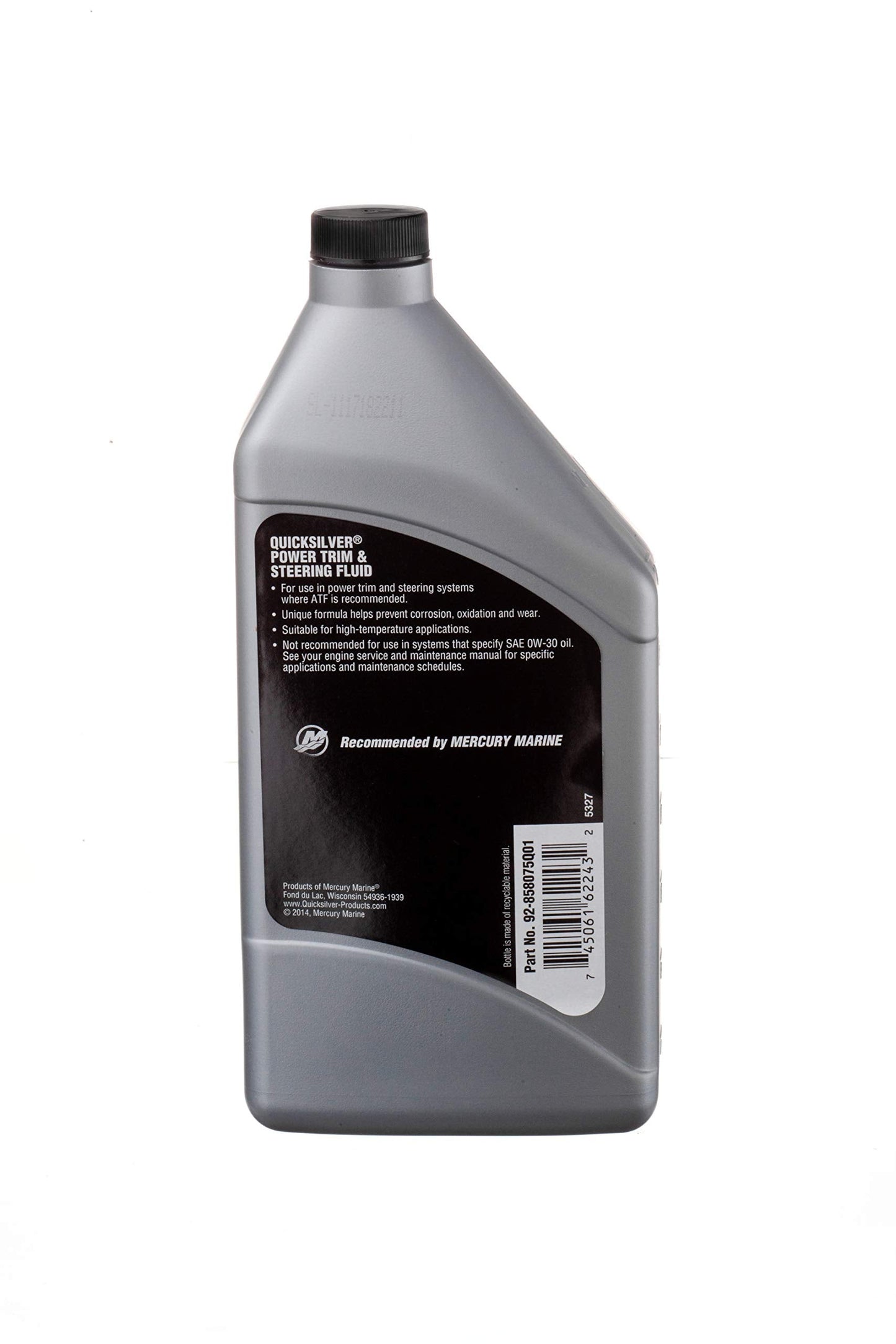 Quicksilver 858075Q01 Power Trim and Steering Fluid, 32 oz