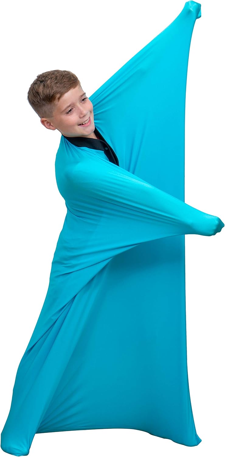 Special Supplies Sensory Body Sock Full-Body Wrap to Relieve Stress, Stretchy, Breathable Cozy Sensory Sack for Boys, Girls
