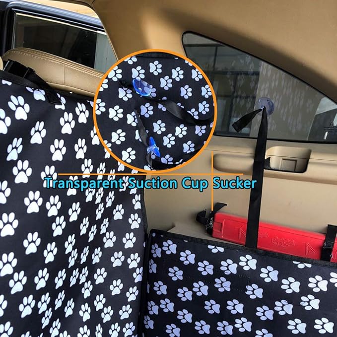 Pet Dog Trunk Cargo Liner - Oxford Car SUV Seat Cover - Waterproof Floor Mat for Dogs Cats - Washable Dog Accessories