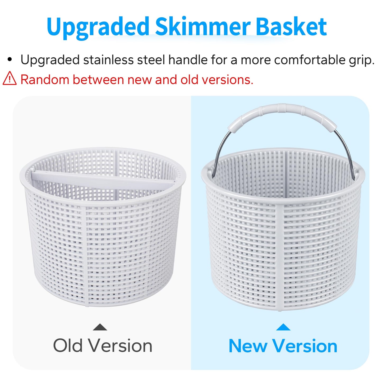 Dfnidy Pool Skimmer Basket Replacement for Hayward SPX1082CA & Aladdin B-152-7 Inch Heavy Duty Nylon Skimmer Basket | Fits Models SP1082, SP1083, SP1084, SP1085, SP1086, SP1075, 1075T, 1077 Series