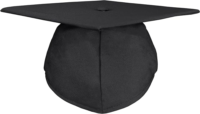 GradPlaza Matte Graduation Cap 2025 and 2026 Tassel Adult Graduation hat for High School College