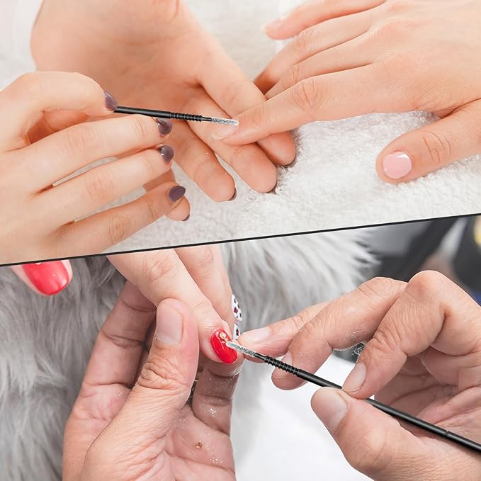 Eyxformula 200 Pcs Disposable Micro Applicator Brush, Precision Lint Free Micro Swabs for Eyelash Extensions, Microswabs for Eye Lash Serum Application, Eyebrow Tint, Lip Makeup Touch-ups, Dental