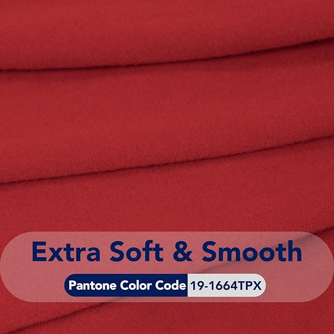 PureFit Super Stretch 3 Seats Recliner Sofa Couch Cover with Pocket – Non Slip Soft Sofa Slipcover, Washable Spandex Reclining Furniture Protector for Kids, Pets (Recliner Sofa, Red)