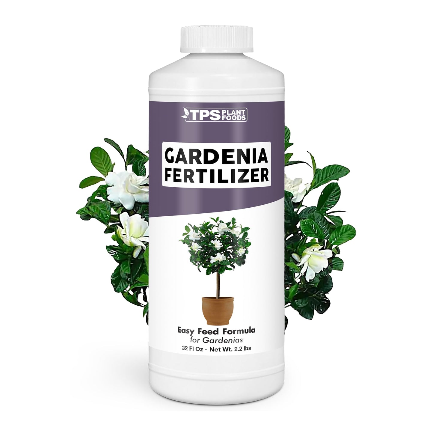 Gardenia Fertilizer â Liquid Plant Food for More Blooms, Rich Green Leaves & Stronger Root Development, 32 oz