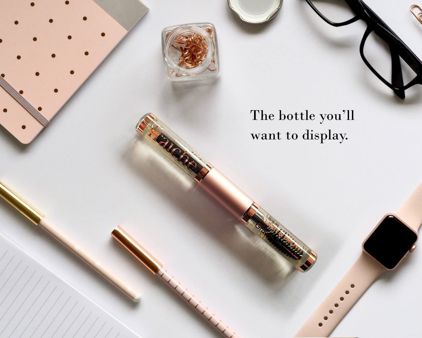 Lash Serum Mascara Tube DOUBLE PACK - Natural Eyelash Serum for Growth, Conditioning &Treatment - Eyelash Growth Serum with Organic Castor Oil - Brow Serum to Grow Brows with Eyeliner & Eyelash Brush