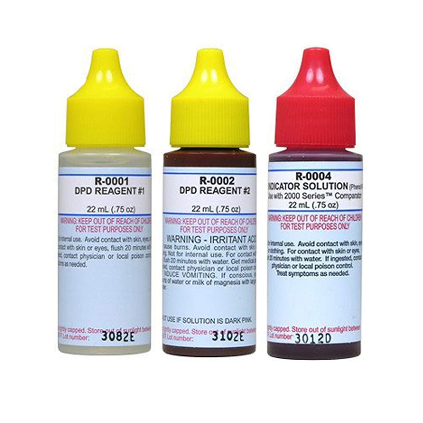 Taylor Replacement Reagent Refill Kits - Basic Refill Kit - 3/4 oz.