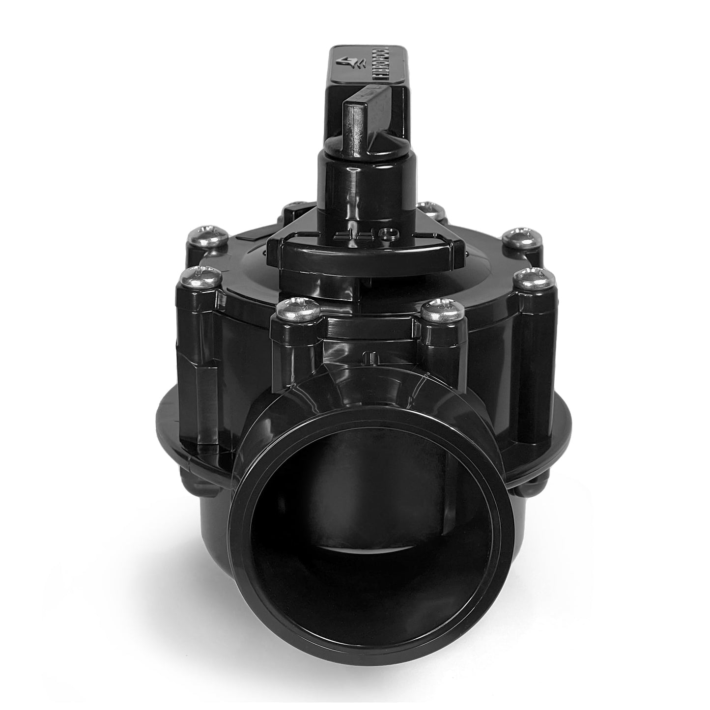 Fibropool Swimming Pool Inline Diverter Valve - 1 1/2 Inch-2 Way Posi-Seal & Non Lube Replacement Valve for Pools & Spas Posi-Close Slip Valve, PTFE Seal, CPVC Body, Heaters,Chlorine &Salt Systems