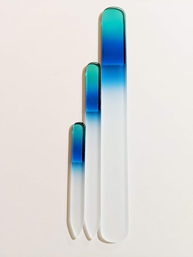 BywabeÃÂ© Etched Crystal Glass Nail File Set