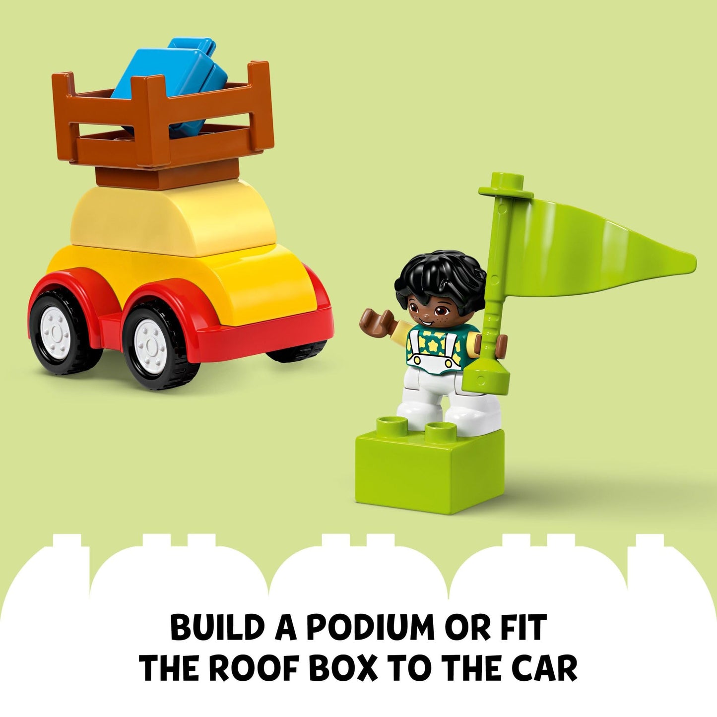 LEGO DUPLO Classic Cars and Trucks Brick Box Building Blocks - Learning & Educational STEM Toys for Toddlers, Ages 1.5+ Years - Develops Fine Motor Skills - Gift for Christmas - 10439