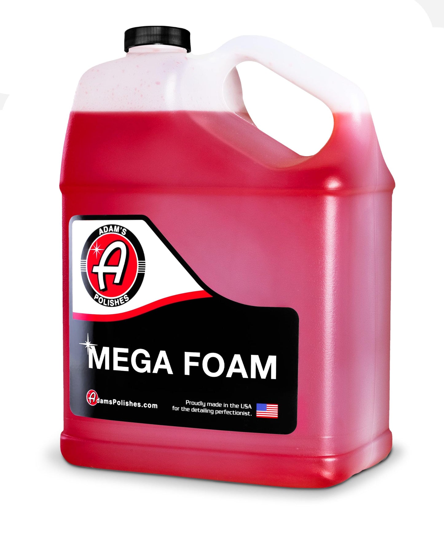 Adam’s Mega Foam Car Wash Soap (Gallon) – pH Neutral, Ultra Concentrated for Foam Cannon, Foaming Spray Gun, or Bucket – Safe for Wax, Sealants & Ceramic Coating – High Suds Car Cleaner