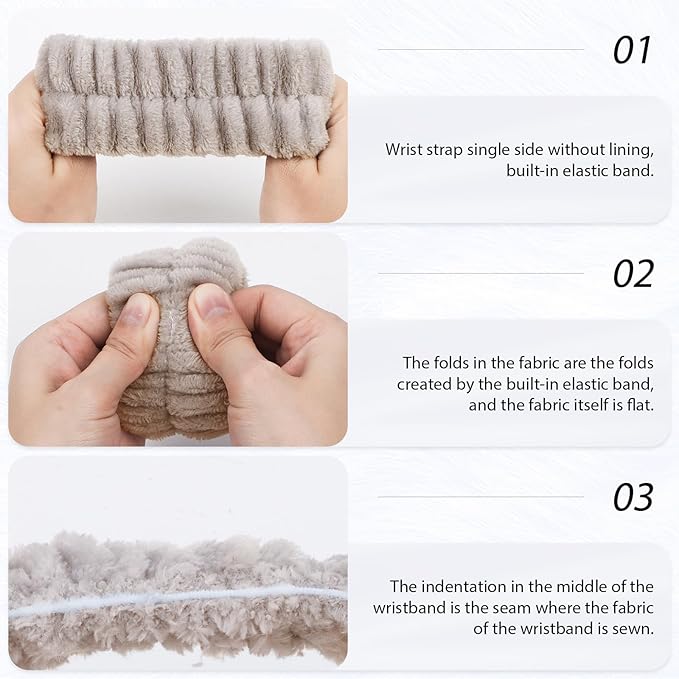Casoty 6PCS Spa Headband and Wristbands Set,Soft Microfiber Makeup Headband with Bow & Absorbent Wrist Bands,Skincare Hair bands for Women Girls Face Washing Yoga Makeup Self-Care Gifts Ã¯Â»Â¿