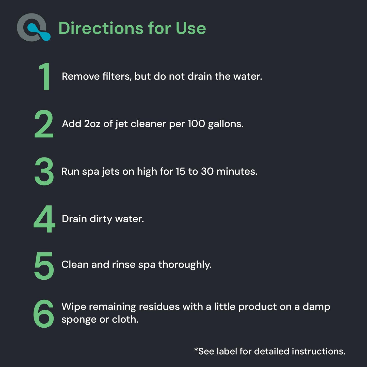 MAV AquaDoc Spa Jet Cleaner - Jet Line Cleaner for Hot Tubs & Jetted Tubs - Fast Acting Spa Flush (1 Pint)