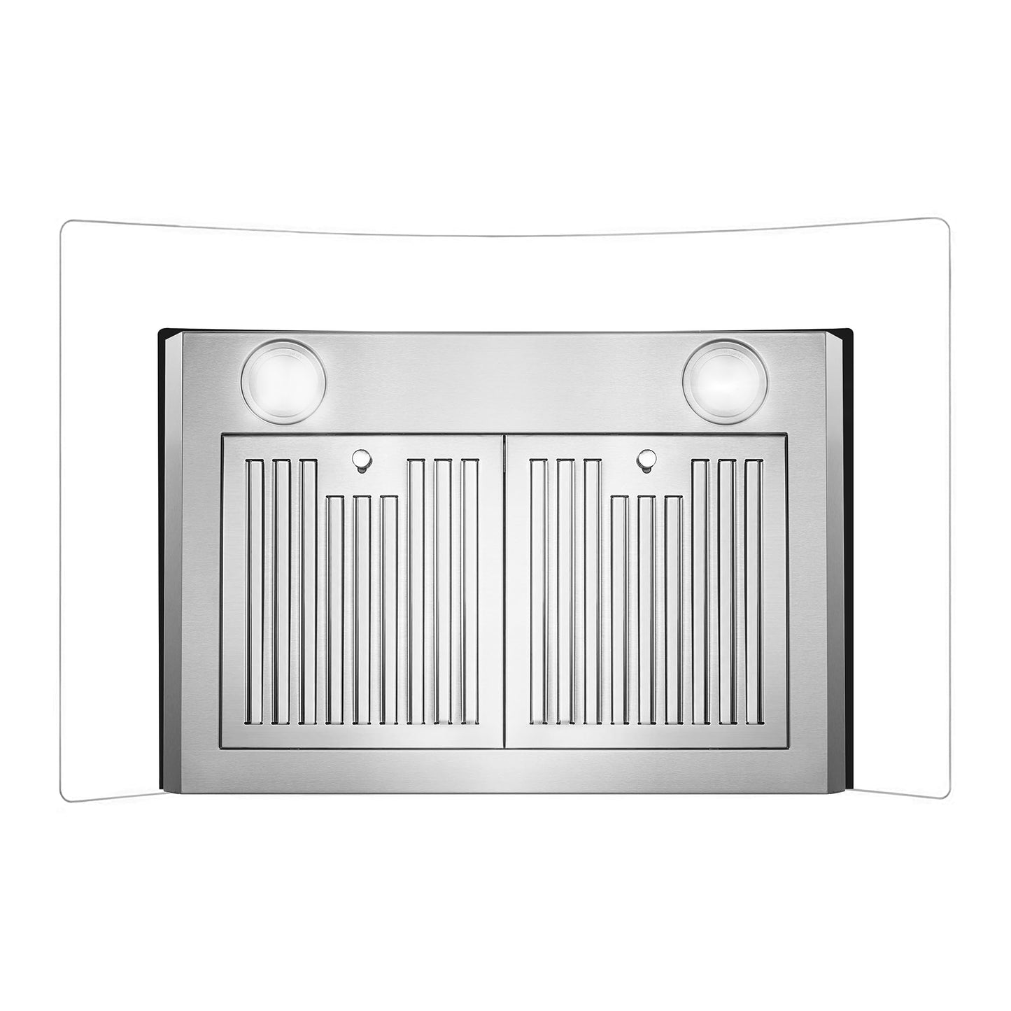 COSMO COS-668WRCS75 30 in. Vista Collection 380 CFM Ducted Wall Mount Range Hood, Touch Controls, LED Lights, Stainless Steel