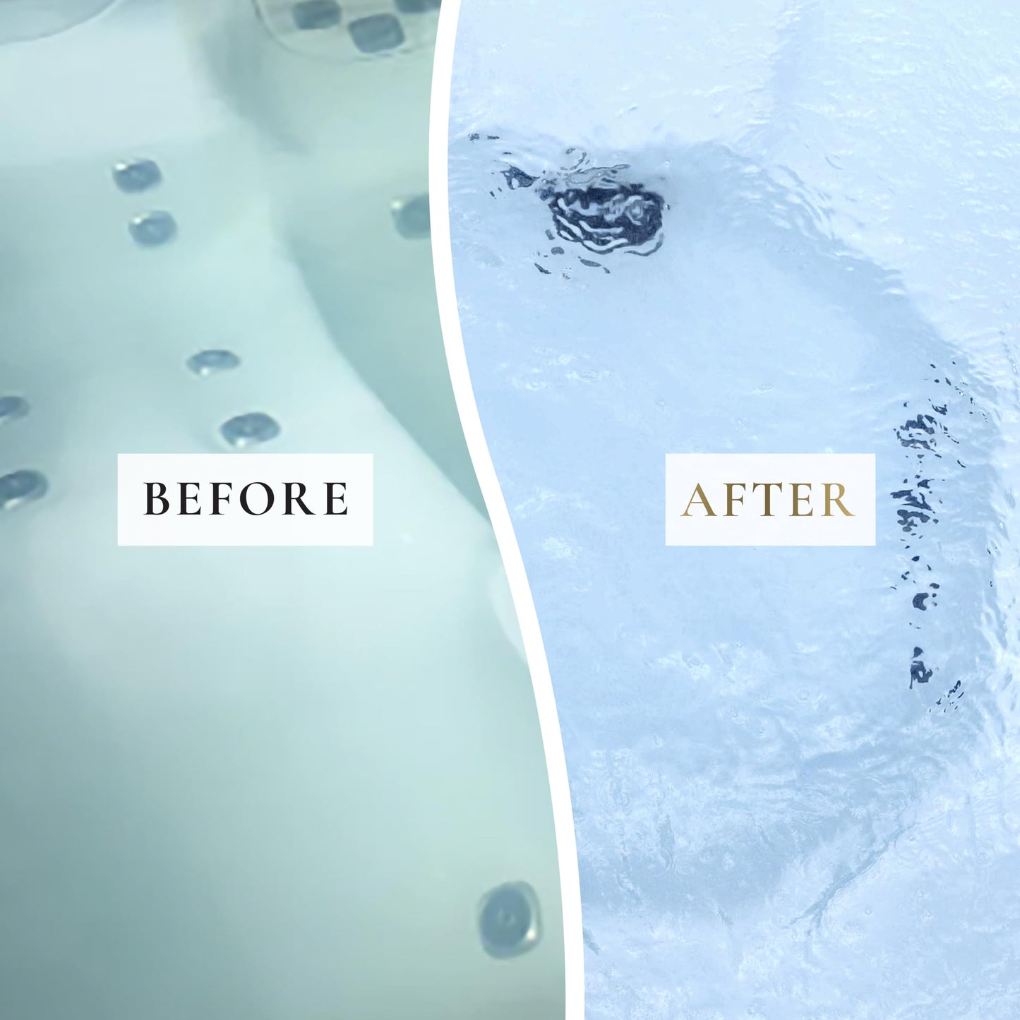 Sirona Spa Care Simply Waterline Control – Step 1 in The 3-Step Sirona Simply Chlorine-Free & Bromine-Free System for Spas & Hot Tubs, 32 fl oz (82106)