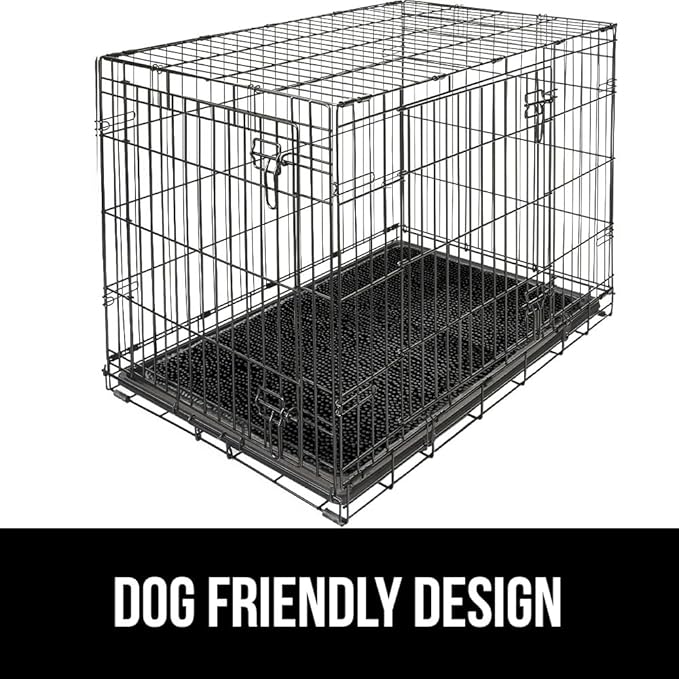 GORILLA GRIP SoakSTOPPER Dog Door Mat, Machine Washable Rug Absorbent Doormat Captures Moisture Mud Dirt, Quick Dry Soft Chenille Entryway Rugs Indoor Entrance Mats for Dog Paws, 24x17 Black