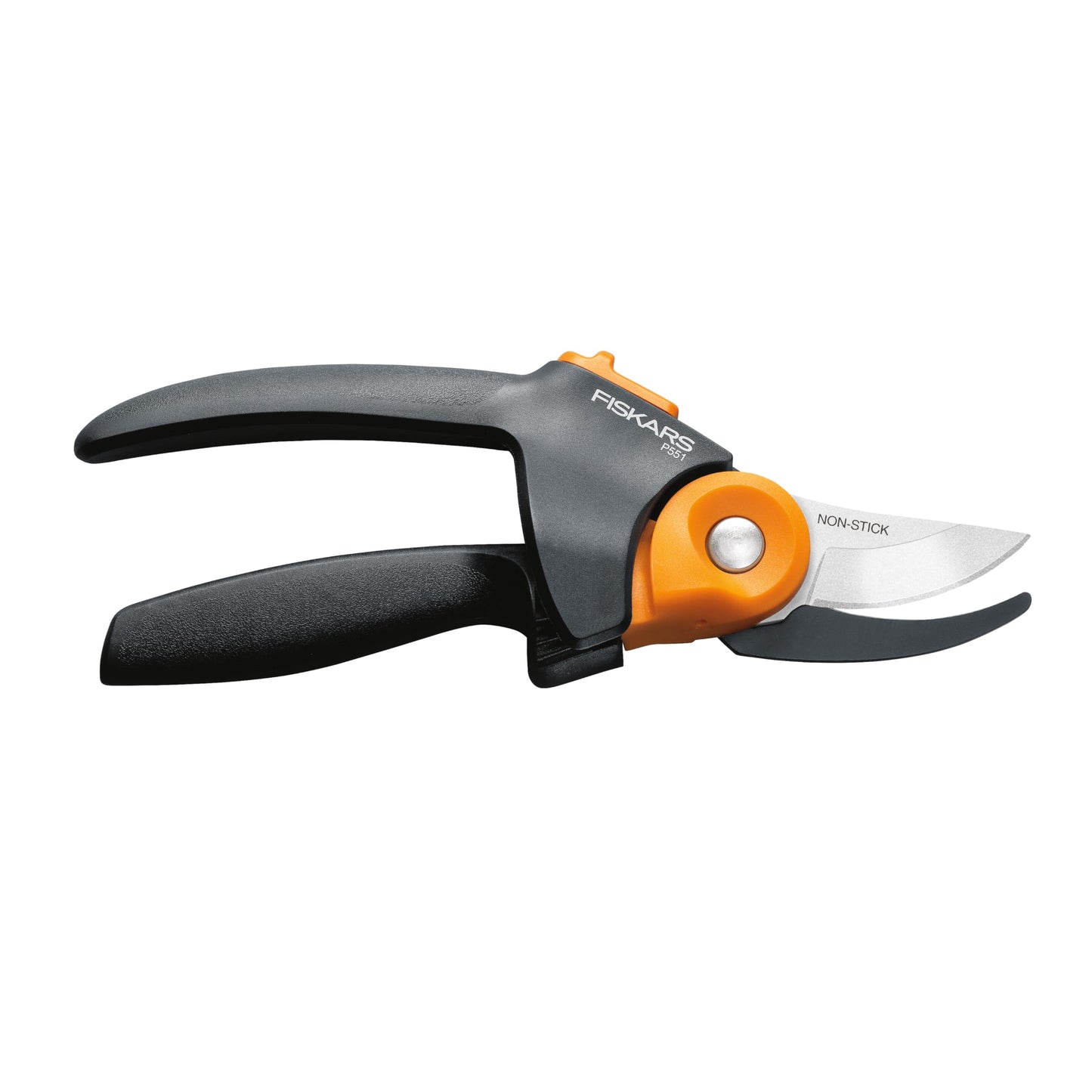 Fiskars PowerGear2 Pruning Shears, Patented Gear Technology & Cam Mechanism Multiplies Leverage, Hardened Steel Bypass Blade, Contoured Rolling Handle Reduces Hand Fatigue, 3/4" Cut Capacity