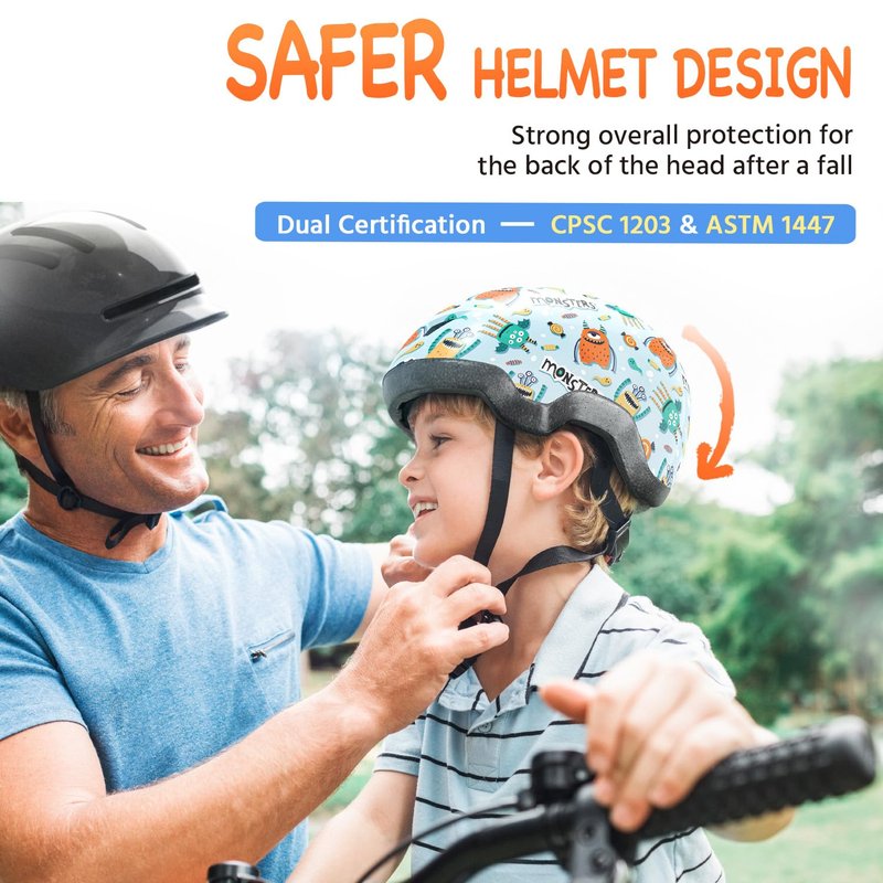 Toddler Bike Helmet for Boys and Girls, Adjustable Kids Helmets from Infant/Baby to Children, 1/2/3/4/5/6/7/8 Years Old (Unicorn,XS)