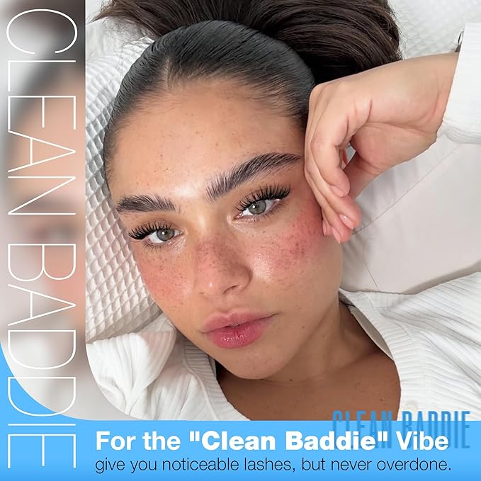 Lash Clusters Wispy Wet Cluster Eyelash Extensions 9-10-11-12MM Mascara Touch Lash Extensions C-Curly Natural Yet Noticeable Cluster Lashes For Clean Baddie Vibe by Mavphnee