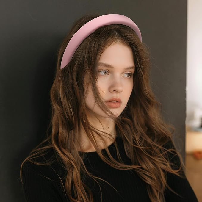 7pc Headbands for Women Trendy Girls Headbands Set, Non Slip Head Bands for Women's Hair Diademas Para Mujer De Moda