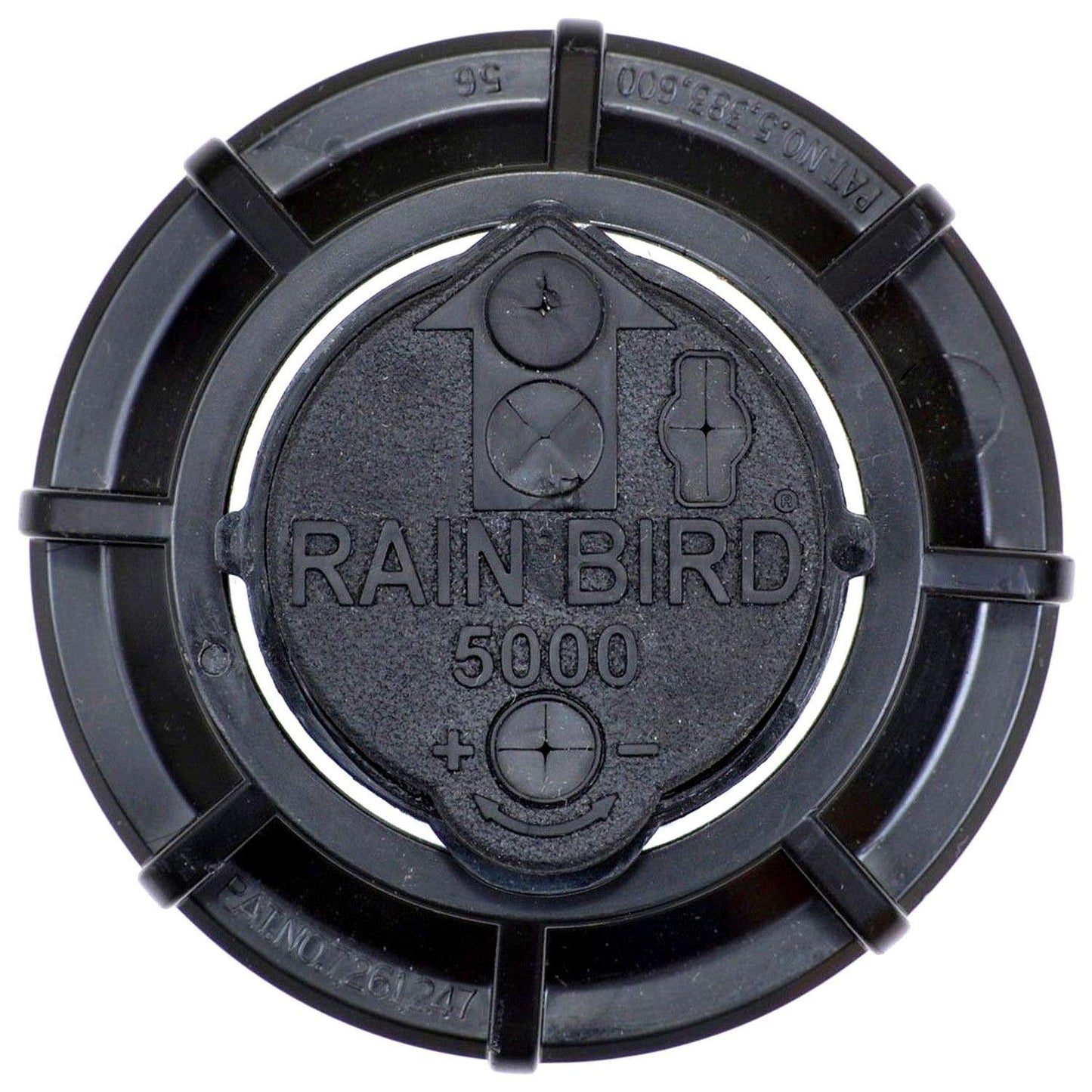 Rain-bird 5000 Series Rotor Sprinkler Head - 5004 PC Model, Adjustable 40-360 Degree Part-Circle, 4 Inch Pop-Up Lawn Sprayer Irrigation System - 25 to 50 Feet Water Spray Distance (Y54007) (6 Pack)
